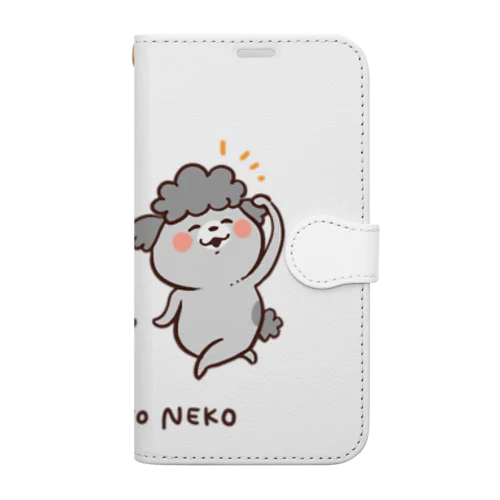 犬と猫 Book-Style Smartphone Case