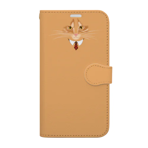 れおんくんふぇいす Book-Style Smartphone Case