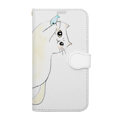 エキゾのしろちゃん③ Book-Style Smartphone Case