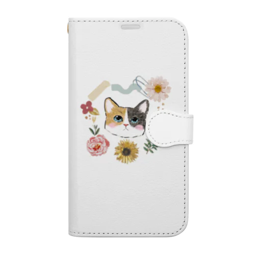 恋する乙女猫 Book-Style Smartphone Case