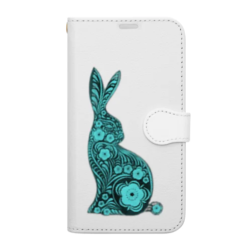 AR rabbit Book-Style Smartphone Case