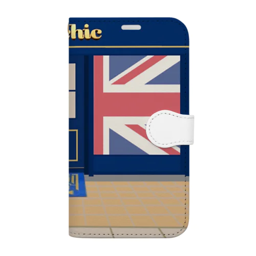 fab chic エントランス Book-Style Smartphone Case