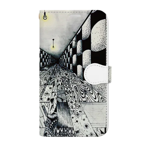 ボールペン画アイテム Book-Style Smartphone Case