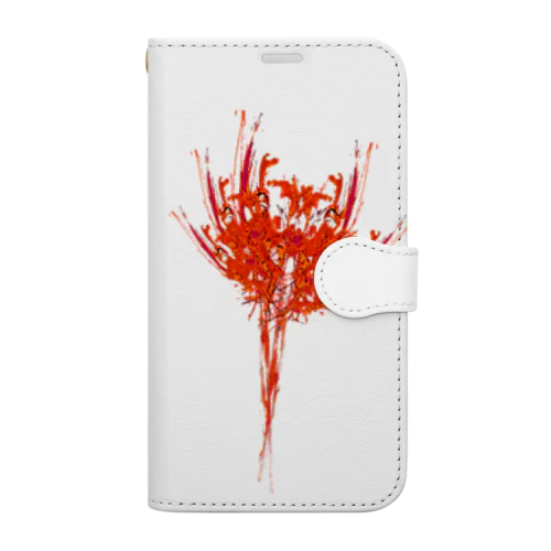 flowers resembling amaryllis Book-Style Smartphone Case