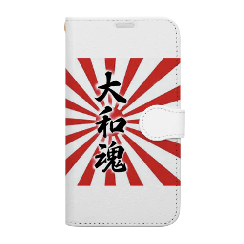 旭日旗　大和魂 Book-Style Smartphone Case