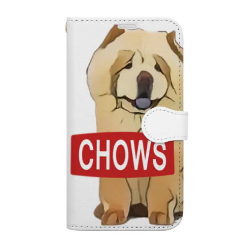 【CHOWS】チャウス 手帳型スマホケース