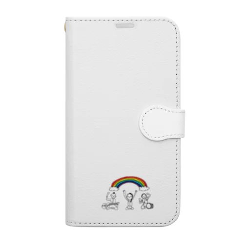 チャクラトリオちゃん Book-Style Smartphone Case