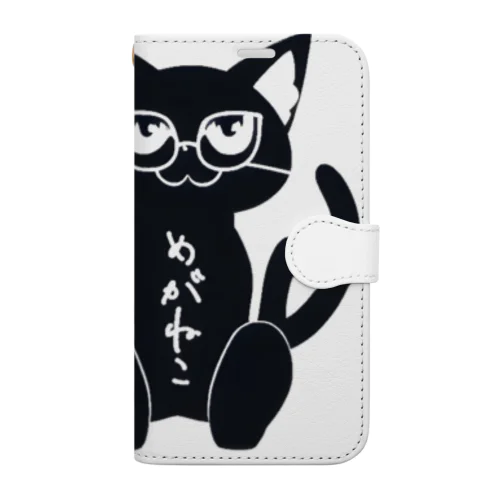 めがねこ Book-Style Smartphone Case