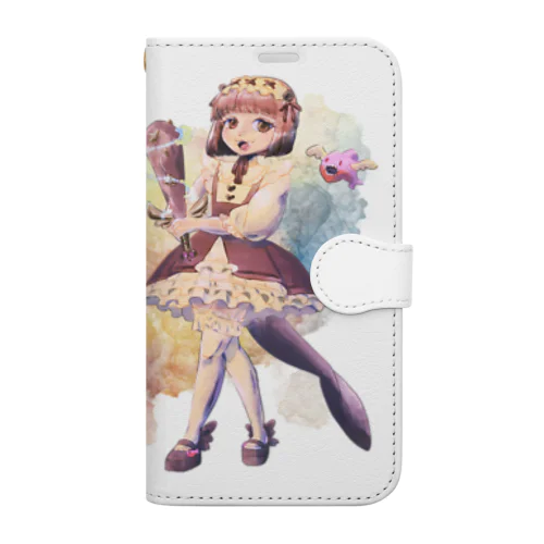 【魔法少女】魔法のオオカワウソ大川さん Book-Style Smartphone Case