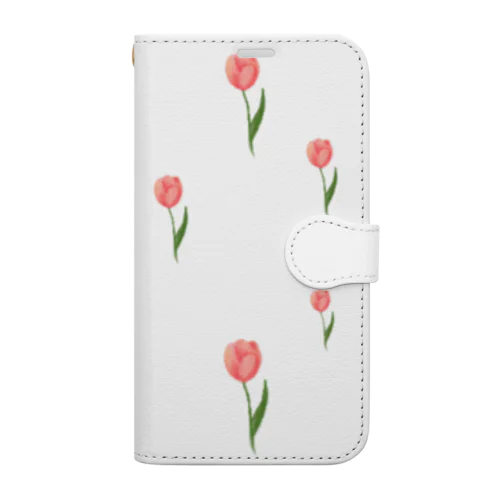 spring flowers tulip Book-Style Smartphone Case