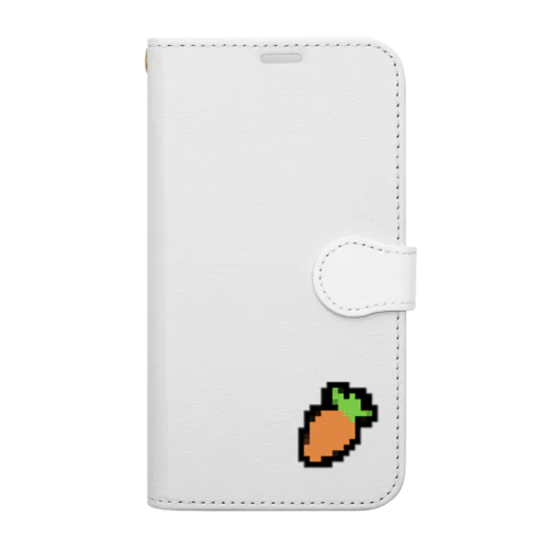 にんじん好きの為のにんじんグッズ Book-Style Smartphone Case