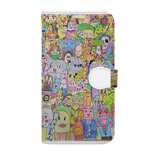 笑顔の花🌻〜1人1人違ってみんな良い〜 Book-Style Smartphone Case