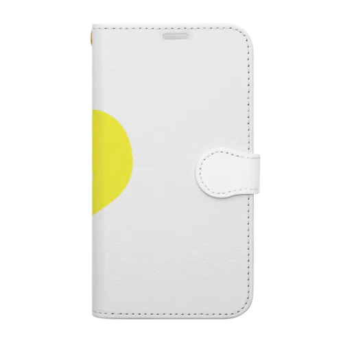 for all HSP!(危ないものに注意を向けるべきイエロー その3) Book-Style Smartphone Case