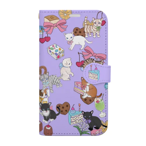 Kitten Party Book-Style Smartphone Case