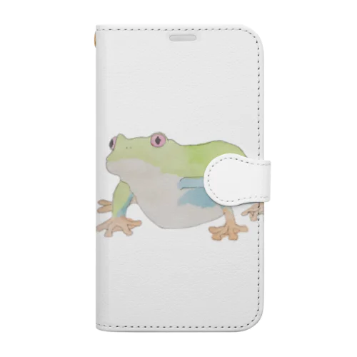 アカメアマガエル Book-Style Smartphone Case