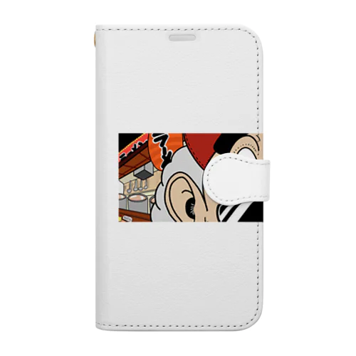 仕事帰りはラーメン食べたいけど太っちゃう Book-Style Smartphone Case