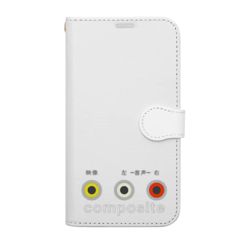 アナログAVケーブル【コンポジット】 Book-Style Smartphone Case