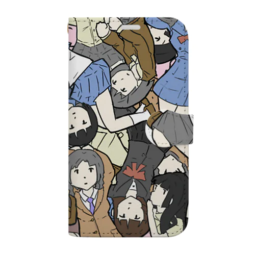 しゃかいのしゅくず Book-Style Smartphone Case