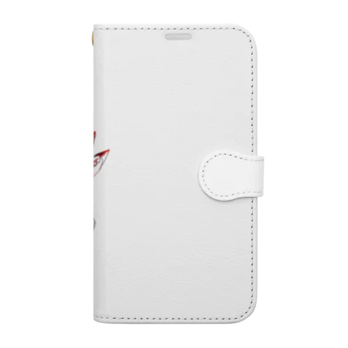 ぶっ刺されレッドちゃん Book-Style Smartphone Case