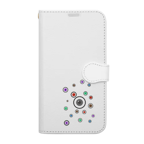 ドットeye Book-Style Smartphone Case
