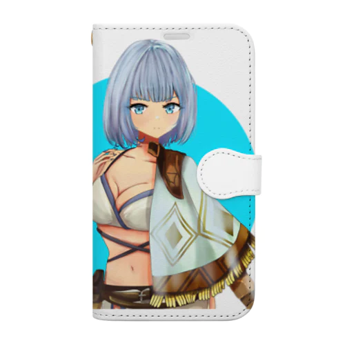 ファンタジーな女の子 Book-Style Smartphone Case