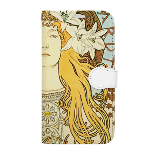 Sarah Bernhardt as La Princesse Lointaine: poster for 'La Plume' magazine (1897) Book-Style Smartphone Case