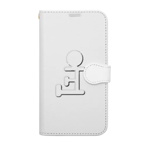 CocoCannon立体風ロゴ（表） Book-Style Smartphone Case