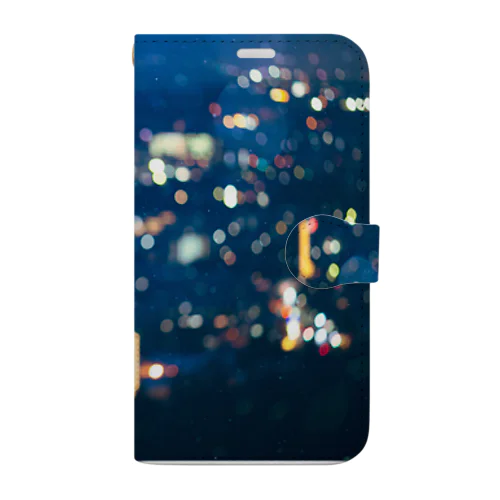 盛岡の夜景 Book-Style Smartphone Case