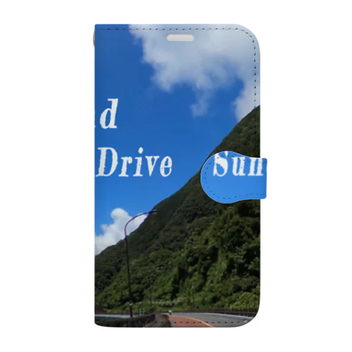 Hachijo Island Sunday Morning Drive - Sora Satoh 手帳型スマホケース