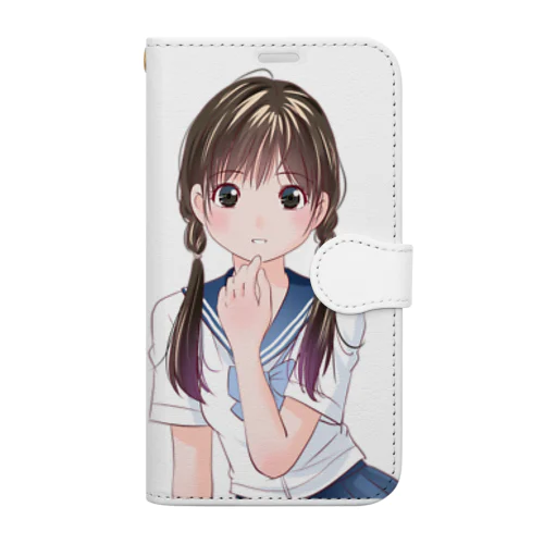 夏木　真理弥 Book-Style Smartphone Case