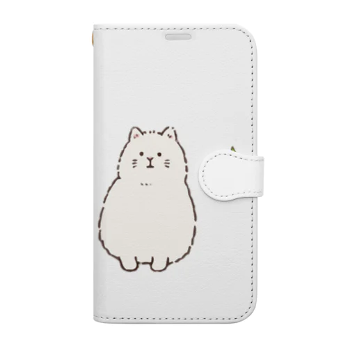 ねこちゃん（しらんぷり） 手帳型スマホケース