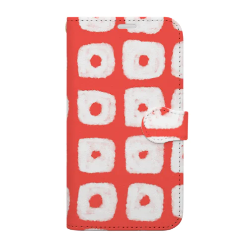 kanoko(red) Book-Style Smartphone Case