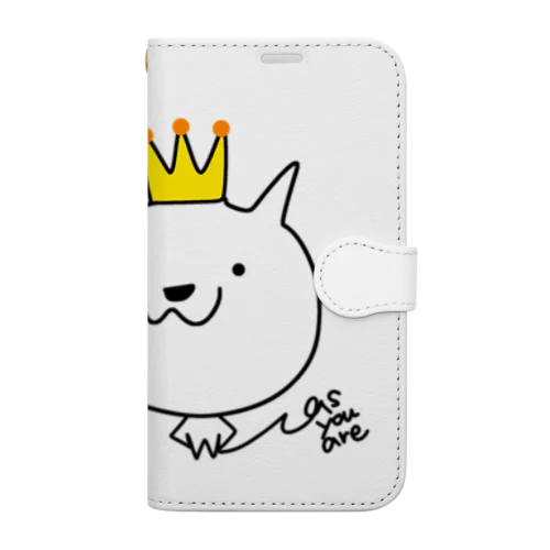 犬王、ボス Book-Style Smartphone Case