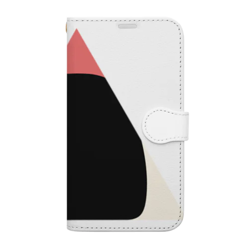 桜文鳥ヘッドアイテム Book-Style Smartphone Case