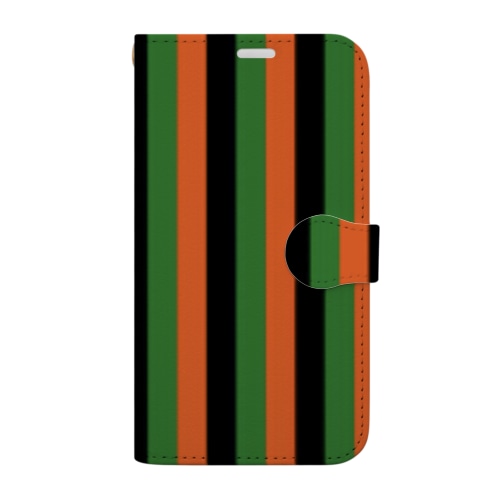 ストライプ Book-Style Smartphone Case