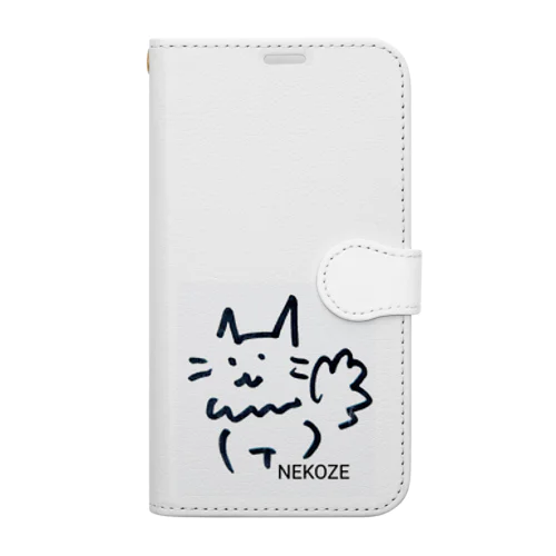 NEKOZEなマロン Book-Style Smartphone Case