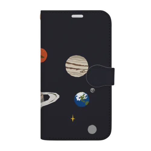 太陽系 Book-Style Smartphone Case