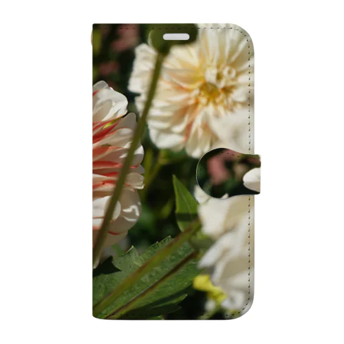 flower white2 Book-Style Smartphone Case