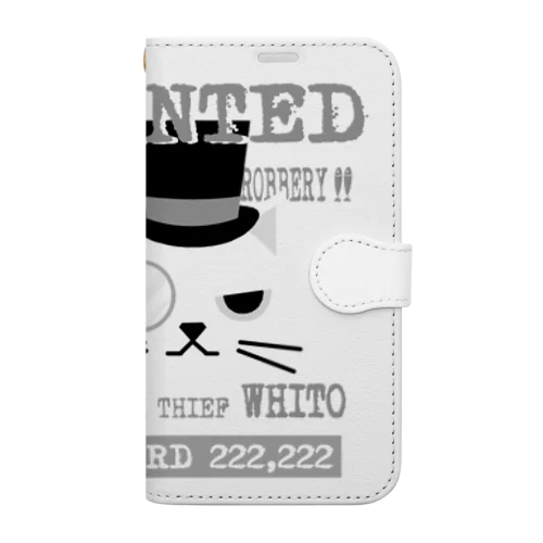 WANTED～怪盗ホワイト編～ Book-Style Smartphone Case