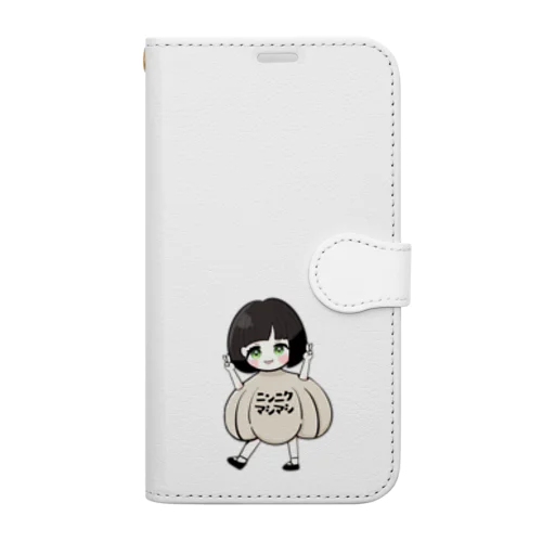 マシマシちゃん Book-Style Smartphone Case