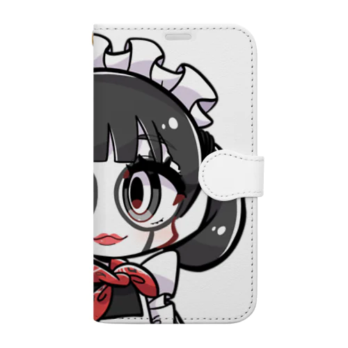 女子キャンパーレモコ Book-Style Smartphone Case