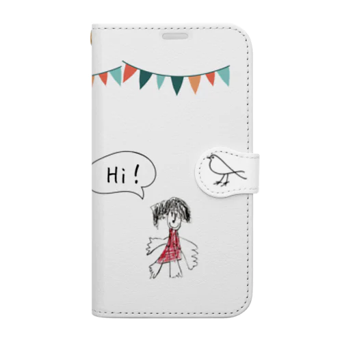 くつはどこ？ Book-Style Smartphone Case