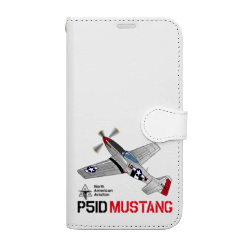 P51D MUSTANG（マスタング）２ 手帳型スマホケース