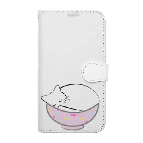 ねこ丼 Book-Style Smartphone Case