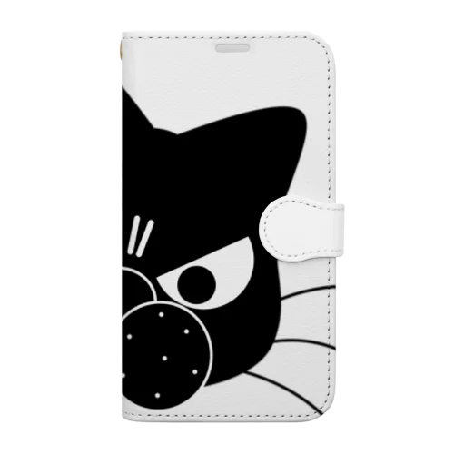 守り猫 Book-Style Smartphone Case