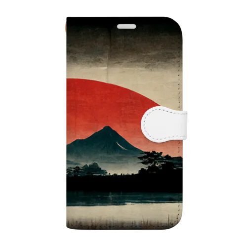 Rising sun Book-Style Smartphone Case