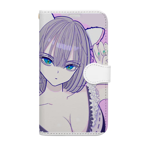 めらんのイラストグッズ Book-Style Smartphone Case