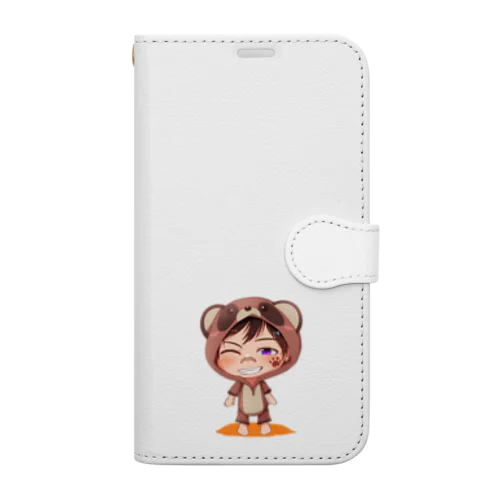 須戸コウ_着ぐるみミニキャラVer Book-Style Smartphone Case