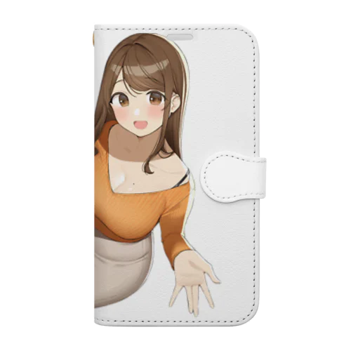 お姉さんといっしょ～月見杏奈～ Book-Style Smartphone Case