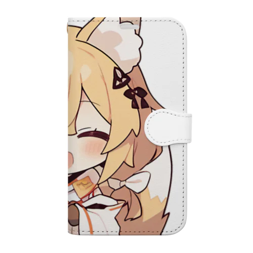 ミコン (Mikon) ver.1 狐の神様、きつね、キツネ Book-Style Smartphone Case